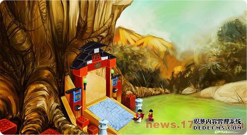 玩具世界的虚拟再现《仿盛大合击传奇》原画赏