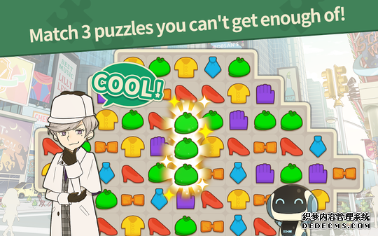 三消解谜手游《COLOR PIECEOUT》推出英文国际版